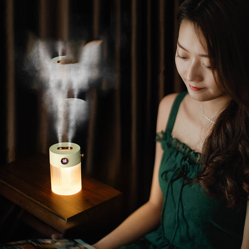 Transform Your Space with the Dual-Spray Humidifier